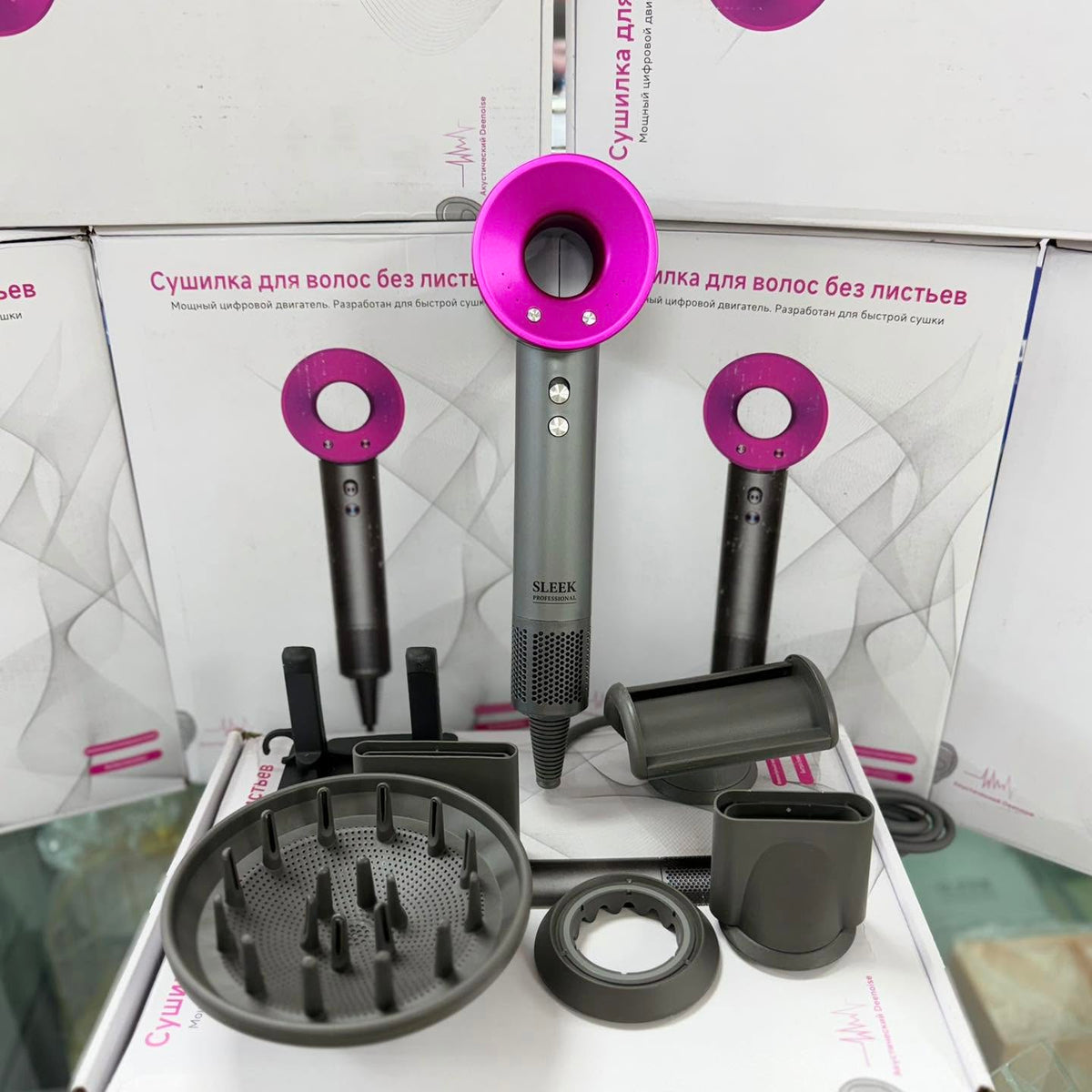 Sleek Hair Dryer – Powerful & Professional