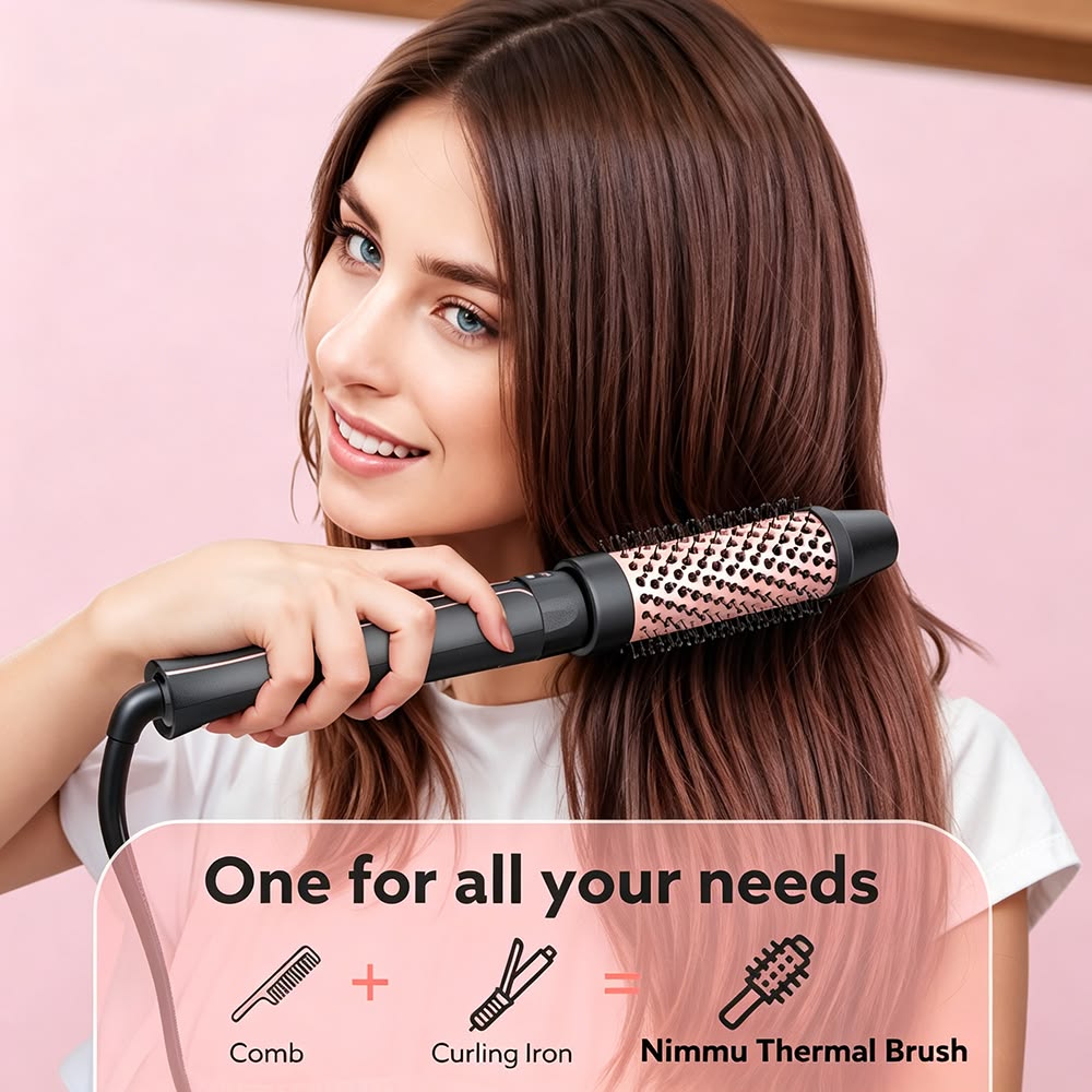 2-in-1 Thermal Styling Brush
