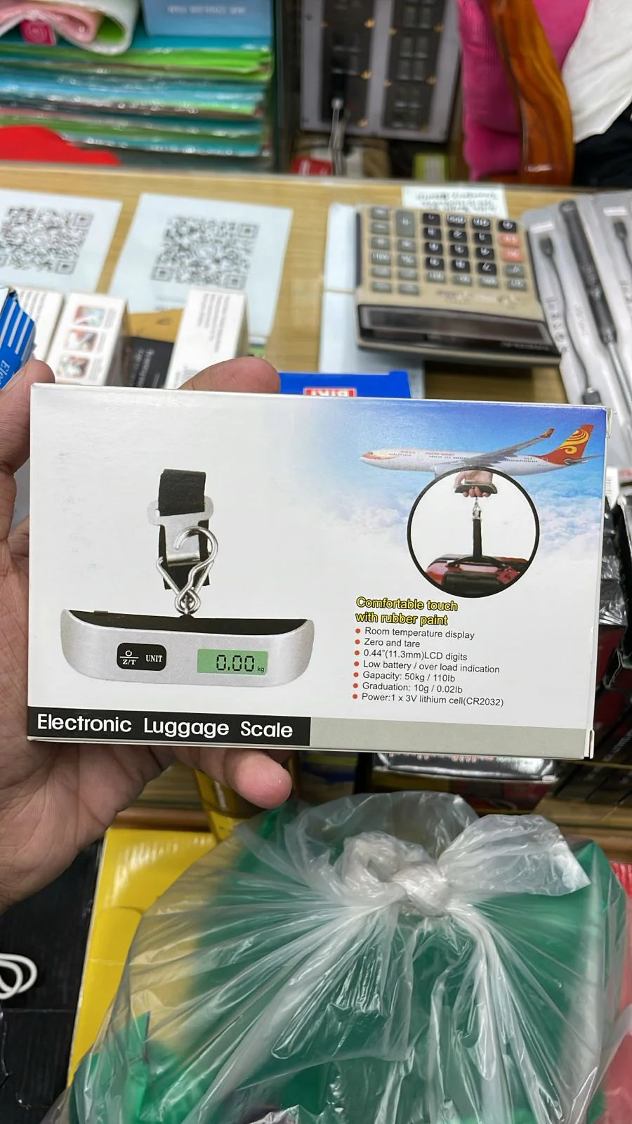 ✈️ Portable Digital Luggage Scale – Accurate Baggage Weight Checker