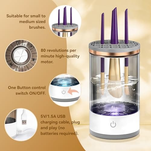 Deep Cleaning Makeup Brush Cleaner
