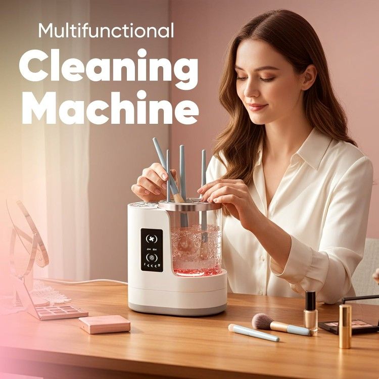 Premium Electric Makeup Brush Cleaner & Dryer