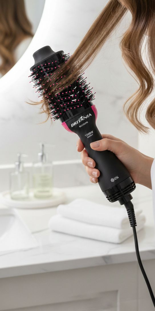 One-Step Hair Dryer & Volumizer Brush – Fast Drying & Salon-Style Styling