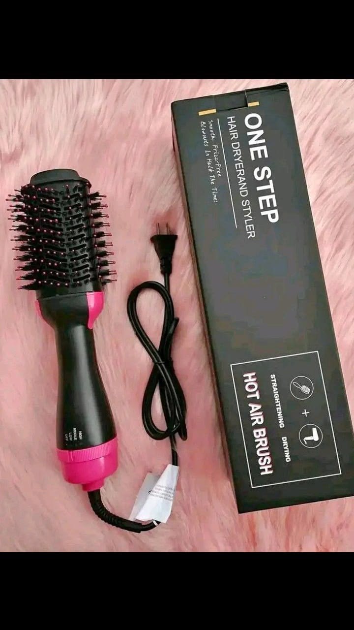 One-Step Hair Dryer & Volumizer Brush – Fast Drying & Salon-Style Styling