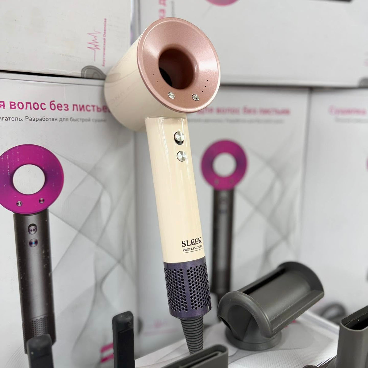 Sleek Hair Dryer – Powerful & Professional